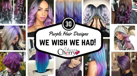 30 Purple Hair Designs We Wish We Had For 2022 Lilac Hair Hair