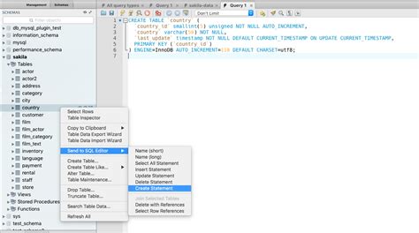 Sql Retrieve Source Code Create A Mysql Table Stack Overflow