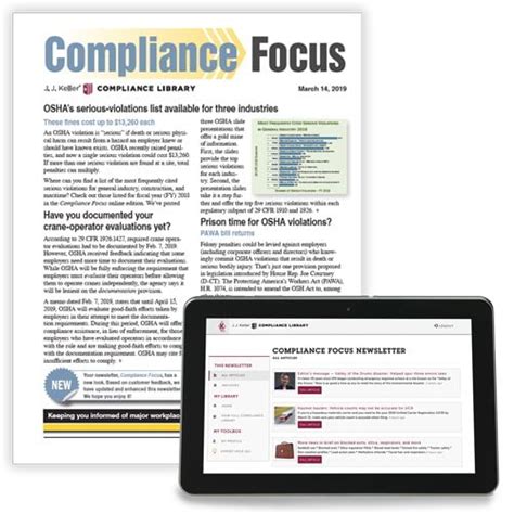 Compliance Focus Newsletter