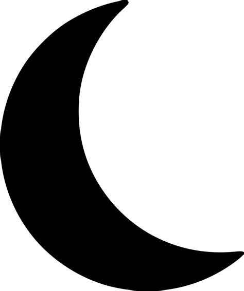 Moon Svg Png Icon Free Download (#537682) - OnlineWebFonts.COM
