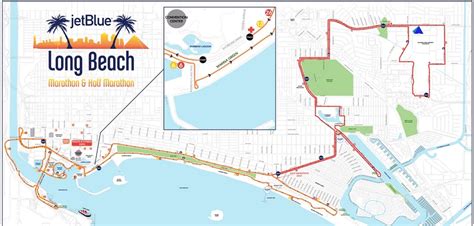 Long Beach Marathon Map Tulsa Zip Code Map