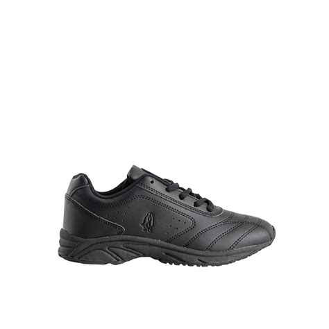 Hush Puppies Kids Ace Lace Up Trainer Black Sizes 9 1 Marys