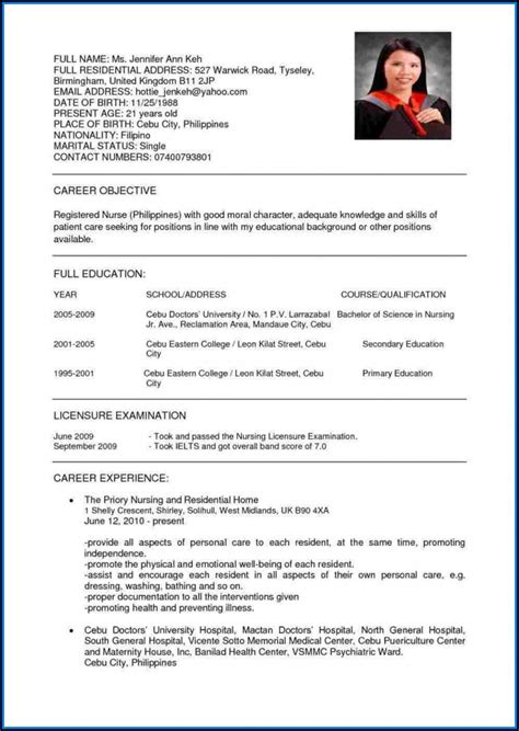 Resume formats for every stream namely computer science, it, electrical, electronics, mechanical, bca, mca, bsc and more with high impact content. Bsc Nursing Resume Format For Experienced Pdf - Resume ...