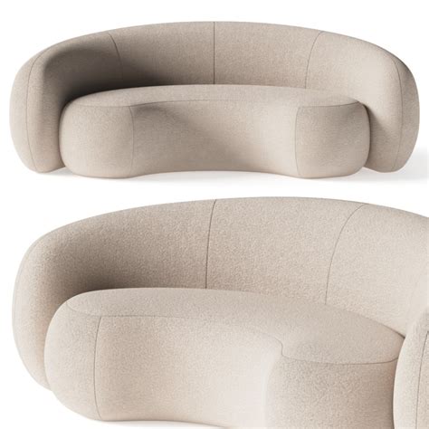 Karstudio Circular Sofa 3d Model For Vray Corona