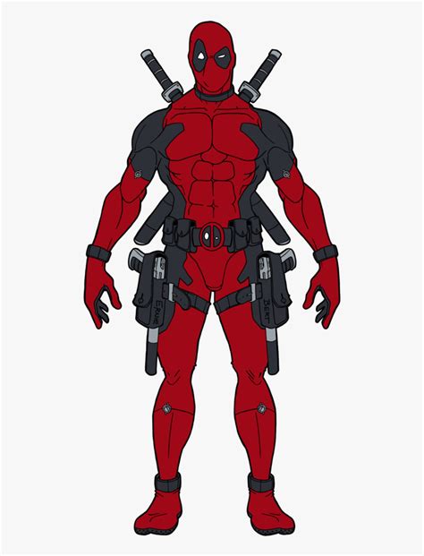 Deadpool Drawing Full Body Carinewbi