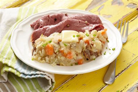 Colcannon Is A Traditional Irish Dish Often Served Alongside The