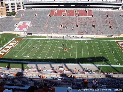 Darrell K Royal Texas Memorial Stadium Seat Views Section By Section