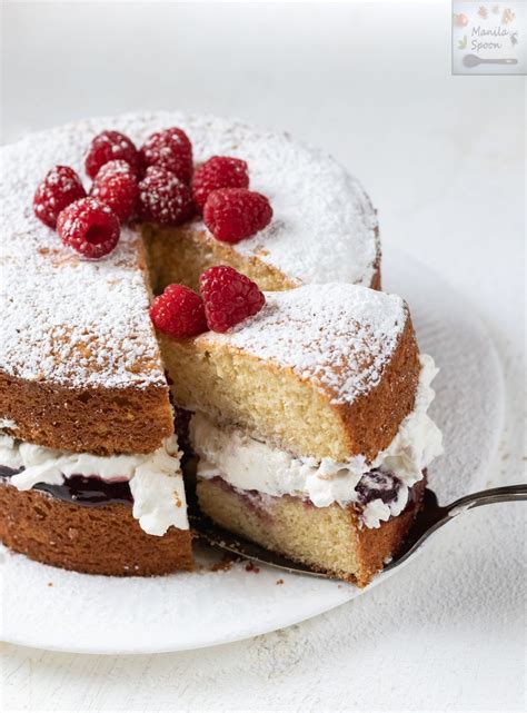 The Technique Used In Making This Classic English Victoria Sponge Cake