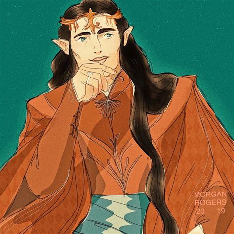 Elrond By Silmaspens Tolkien Art Character Drawing Tolkien