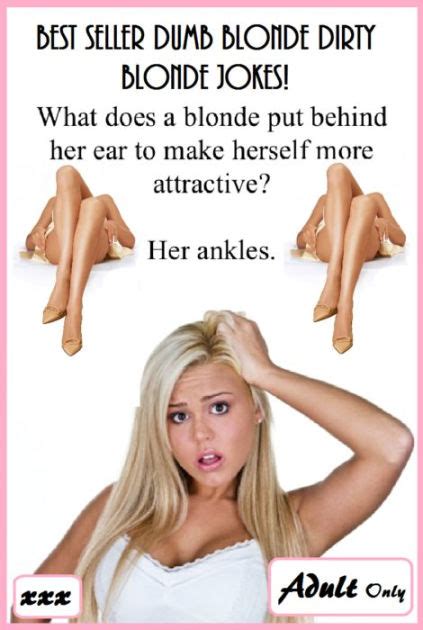 Joke Books Best Seller Dumb Blonde Dirty Blonde Jokes Funny Story Humorous Pleasant