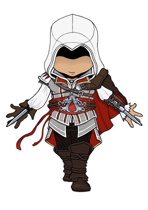 Ezio Auditore Chibi Assassins Creed 2 By ~dark Lil Soul On Deviantart Assassins Creed Artwork