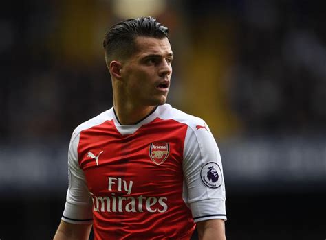 Central midfielder granit joined the club from borussia monchengladbach in may 2016 and has gone on to establish himself as a key member of our midfield. Arsenal team news: Granit Xhaka to miss Manchester United clash with injury | The Independent ...