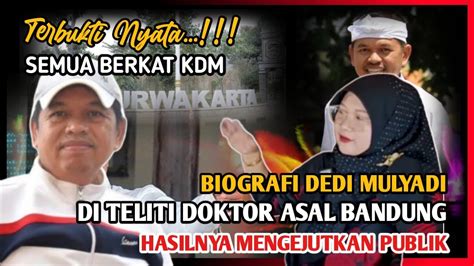 Perempuan Gelar Doktor Asal Bandung Teliti Biografi Kang Dedi Mulyadi Youtube
