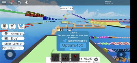 Bloxtun Roblox Twitter Codes For Mega Fun Obby How To Get