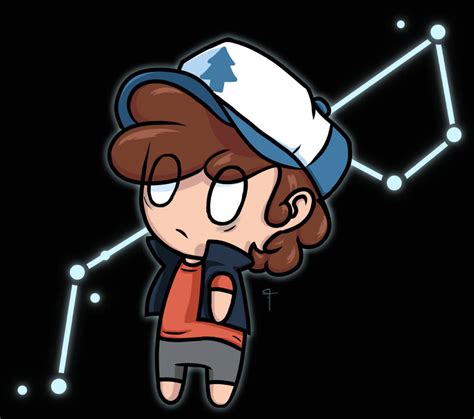 Download Dipper Pines Cute Digital Art Wallpaper