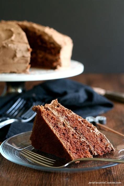 German's chocolate cake 1 package baker's german's sweet chocolate 1/2 cup boiling water 1 cup butter* 2 cups sugar 4 egg yolks, unbeaten 1 t. "Grandma's" Chocolate Cake | Chocolate cake, Yummy food ...