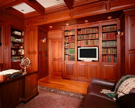 Classic Library Traditional Home Office New York By Yorktown