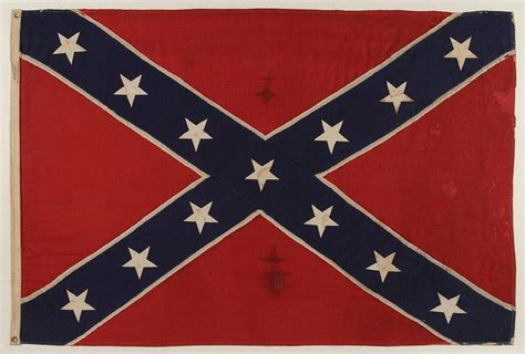 Confederate Southern Cross Navy Jack Battle Flag At 1stdibs