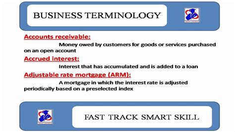 Business Terminology Part 1 Youtube