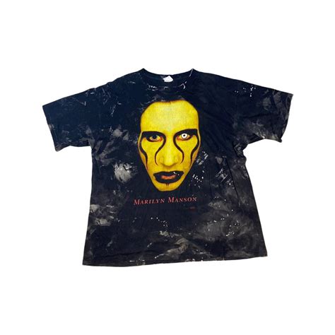 vintage marilyn manson sex is dead and pink floyd t shirts grailed