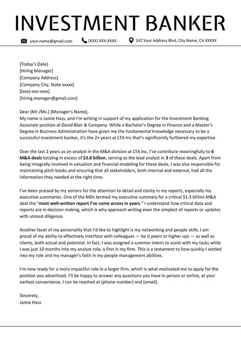 Available for pc, ios and android. Investment Banking Letter Of Recommendation • Invitation Template Ideas