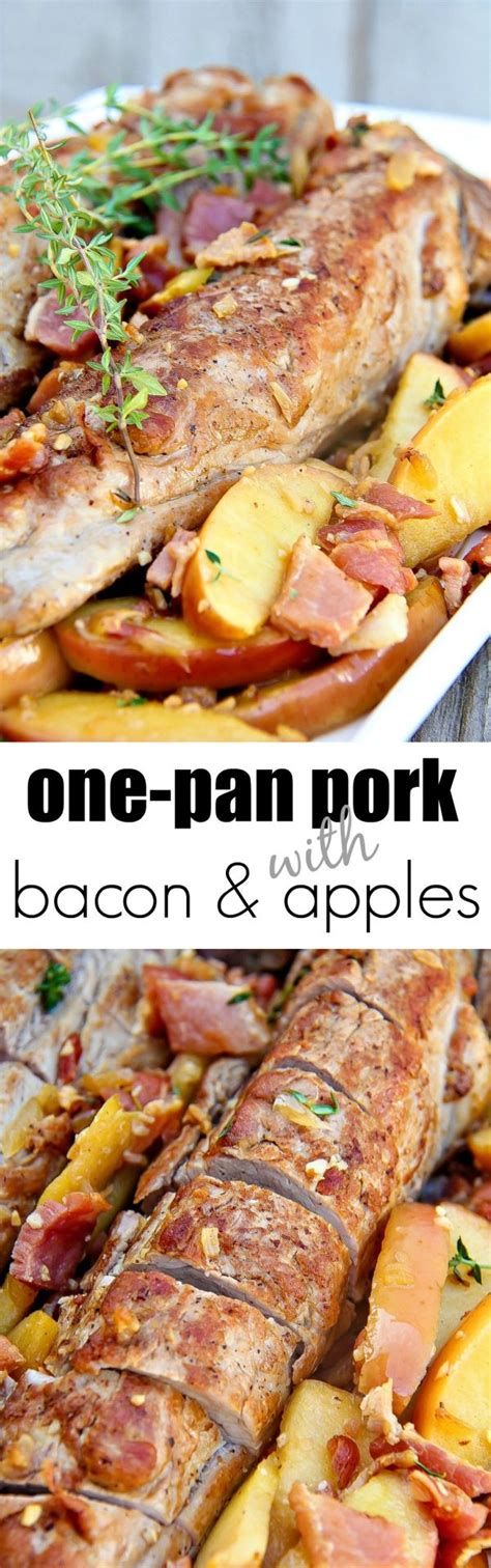View top rated side dishes for pork tenderloin recipes with ratings and reviews. One-Pan Pork Tenderloin with Bacon and Apples | Healthy ...