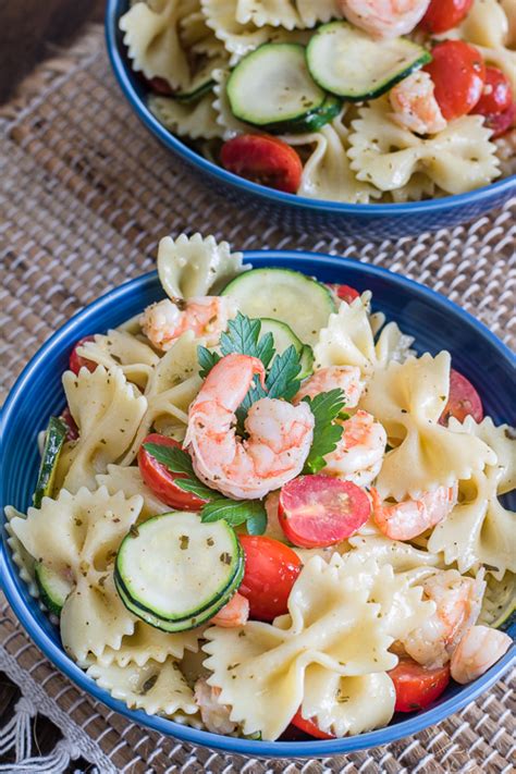 Cold cilantro lime shrimp is typically seasoned with salt and some cracked black pepper. Best Cold Shrimp Pasta Salad - No Diets Allowed