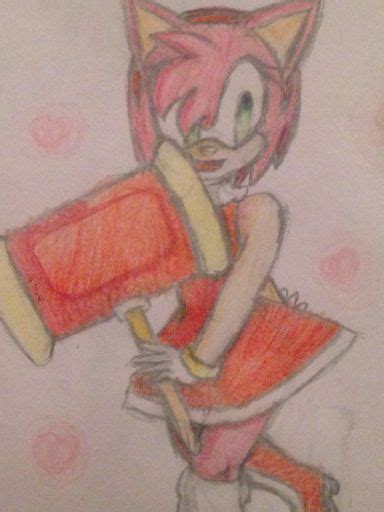 Amy Rose Sonic Artist Central Amino