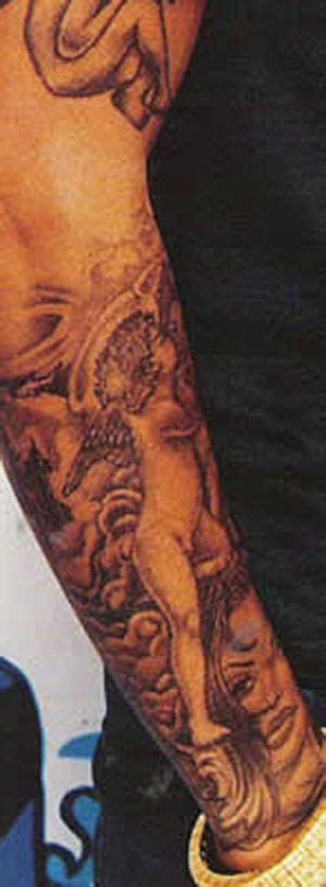 50 Cent Back Tattoo