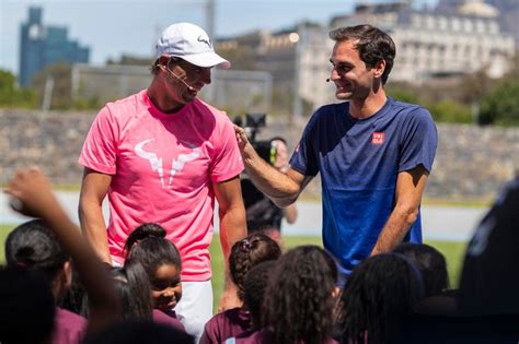 Mirka and roger federer had twins shortly after daughters myla and charlene. PHOTOS/VIDEO: Rafael Nadal and Roger Federer met with children in Cape Town - Looking for Tennis ...