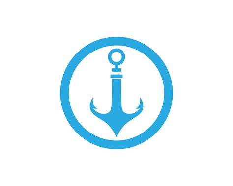 Anchor Logo And Symbol Template Vector Icons 583571 Vector Art At Vecteezy