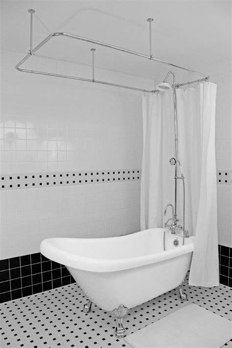 Browse 502 photos of clawfoot tub shower. 67" Single slipper Clawfoot Tub and Shower