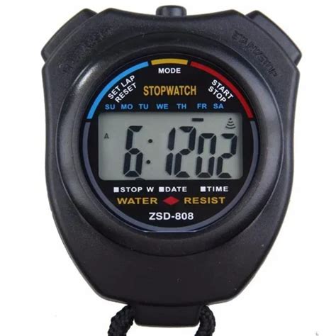 Excellent Quality Professional Lcd Chronograph Digital Sport Stopwatch