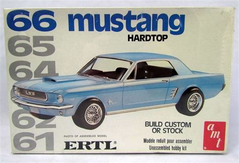 Browse our range of mpc ford mustang model car kits and find the ideal kit for you. Vintage AMT 1966 66 Ford Mustang Hardtop #2207 Model Kit 1 ...