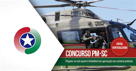 Saia na frente da concorrência com nossa metodologia personalizada. Concurso PM SC Oficial: Baixe o edital verticalizado e ...