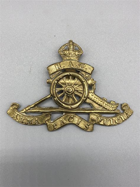 The Honourable Artillery Company Cap Badge I Ww2 British Cap Badges