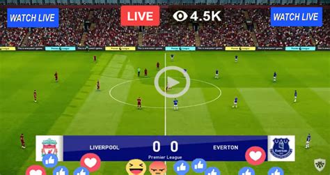 Live Football – Liverpool vs Everton – Live Streaming  Premier League
