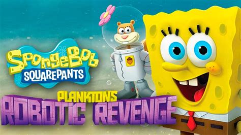 Xbox 360 Spongebob Squarepants Planktons Robotic Revenge Hd