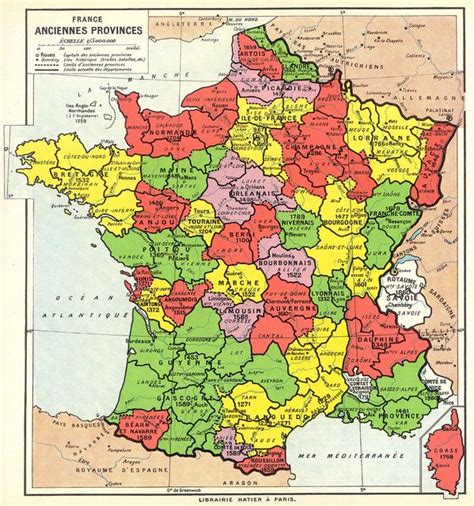 Geocarte 3 France Map Europe Map Historical Maps