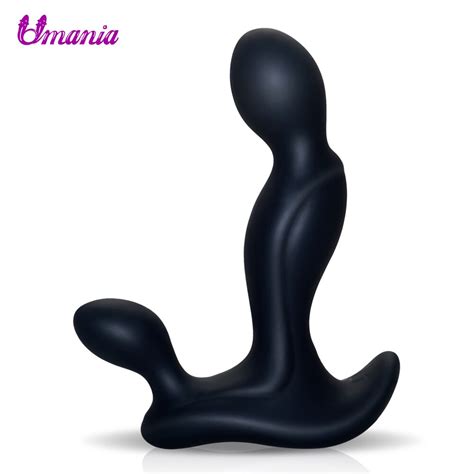 Aliexpress Buy Male Prostate Massager Anal Vibrator Silicone Butt