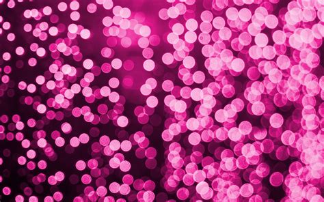 Download Wallpapers Pink Glare 4k Bokeh Lights Effect Art