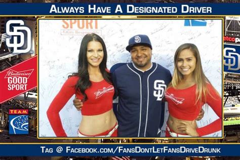 Padres Fans Always Have A Designated Driver