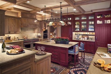 30 Red Kitchens For The Boldest Among Us Red Kitchen Red Kitchen