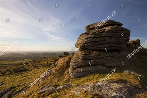 View Granite Outcrop On Moorland Habitat Editorial Stock Photo Stock