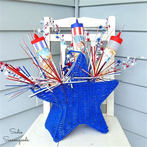 50 Patriotic Upccyled Projects Independence Day Decoration Patriotic