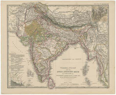 Map Of India In 1857 Maps Of The World