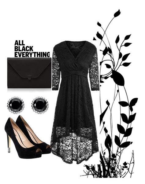 All Black Dinner Party By Sunshinejam On Polyvore Featuring Guess