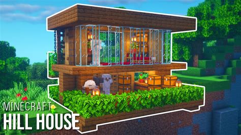 Minecraft How To Build A Hill House Youtube