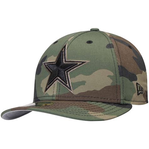 Dallas Cowboys New Era Star Logo Low Profile 59fifty Fitted Hat Camo