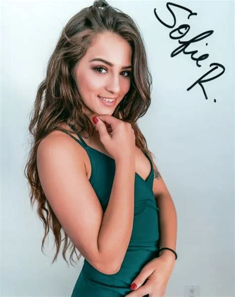 sofie reyez super sexy hot adult model signed 8x10 photo coa proof 110 29 99 picclick